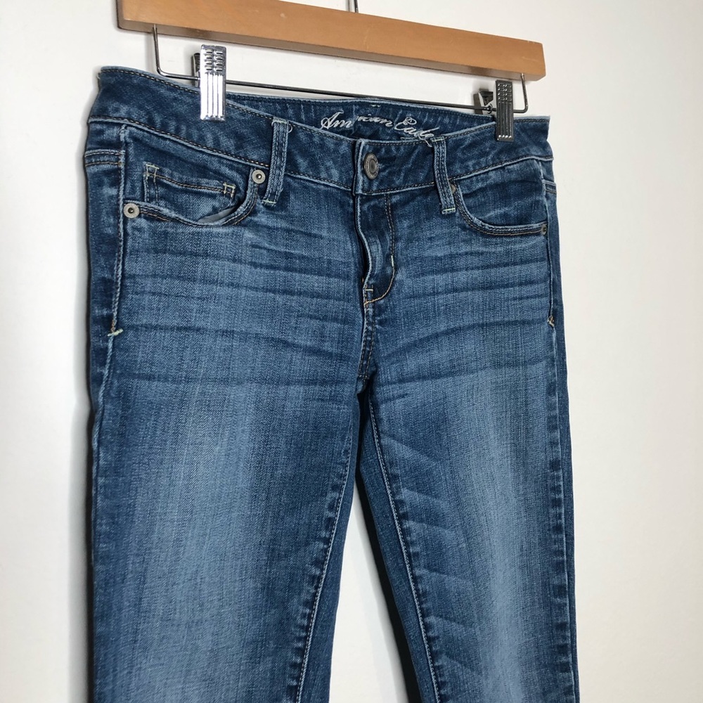 American Eagle Skinny Stretch Jeans Size 4 - Picture 2 of 6